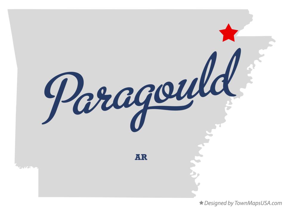 map_of_paragould_ar